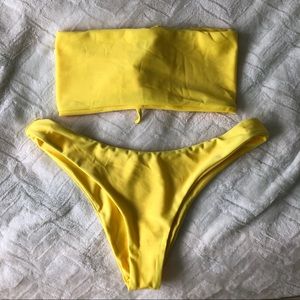 Zaful bandeau bikini